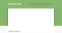 Desktop Screenshot of mesquitelawnservice.com